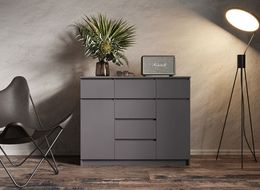 Комод 2 двери 3 ящика Мори МК1200.3