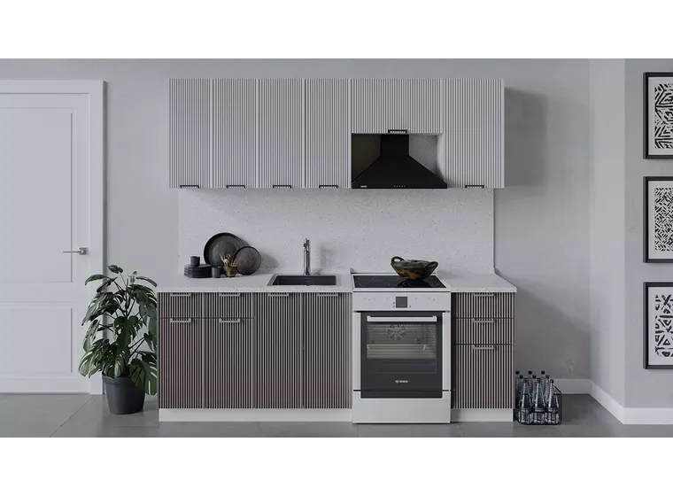Кухонный гарнитур Кимберли длиной 220 см