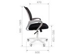 Кресло Chairman 696 white