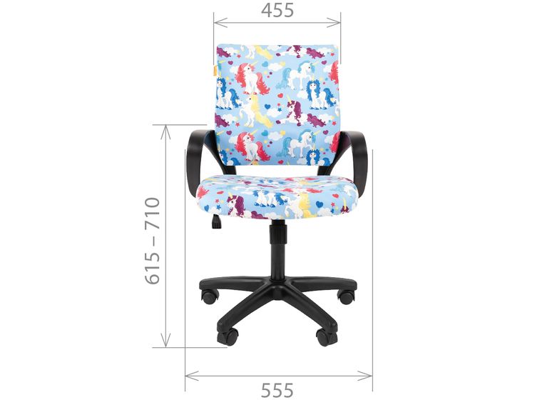 Кресло Chairman Kids 103 black НЛО